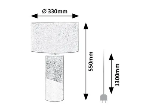 Stolové svietidlo Rabalux 74219 1x40W E27 230V IP20 hnedá,zlatá